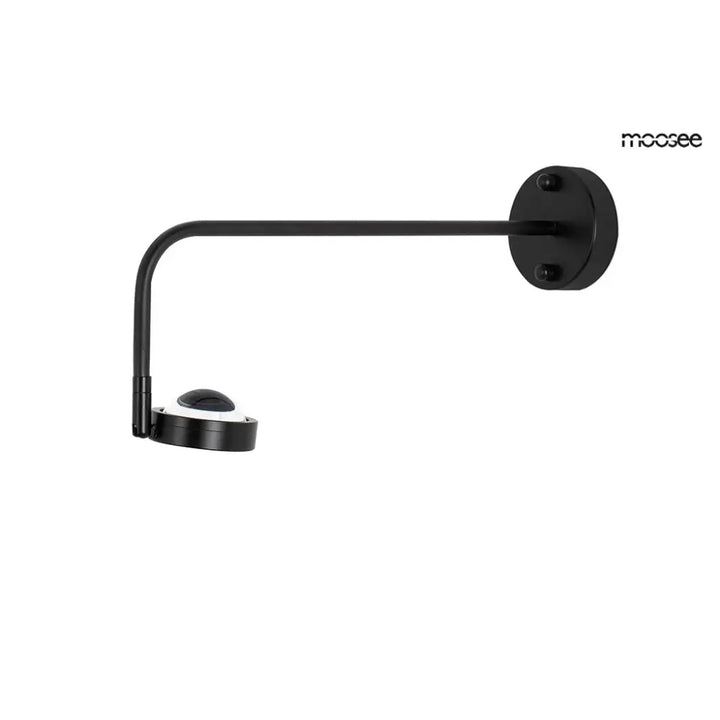 Vägglampa MOOSEE - AXEL, svart – produktbild av Vägglampor från Moosee | Arvande