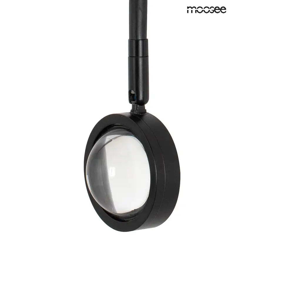 Vägglampa MOOSEE - AXEL, svart – produktbild av Vägglampor från Moosee | Arvande