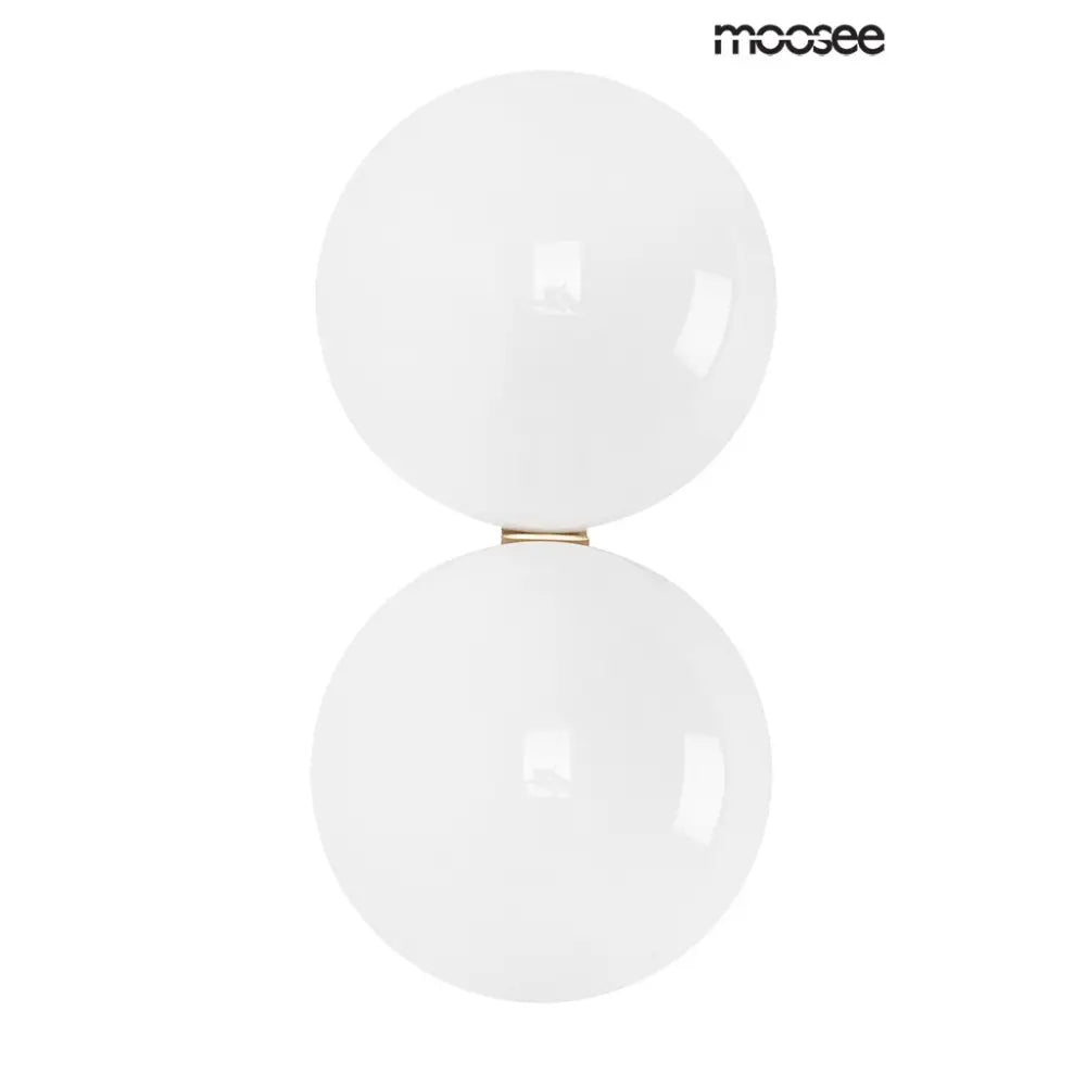 Vägglampa MOOSEE - BOLL TWIN, guld - produktbild av Vägglampor från MOOSEE | Arvande