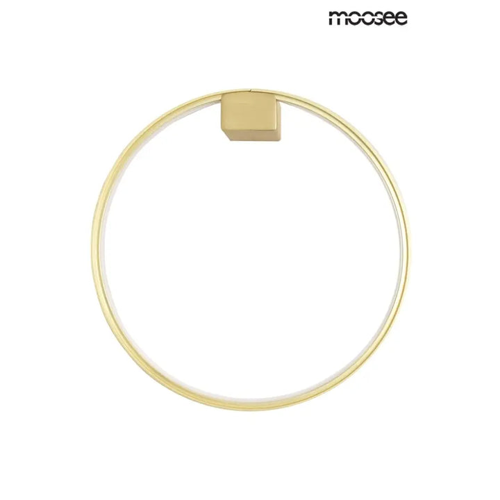 Vägglampa MOOSEE - CIRCLE WALL, guld – produktbild av Vägglampor från Moosee | Arvande