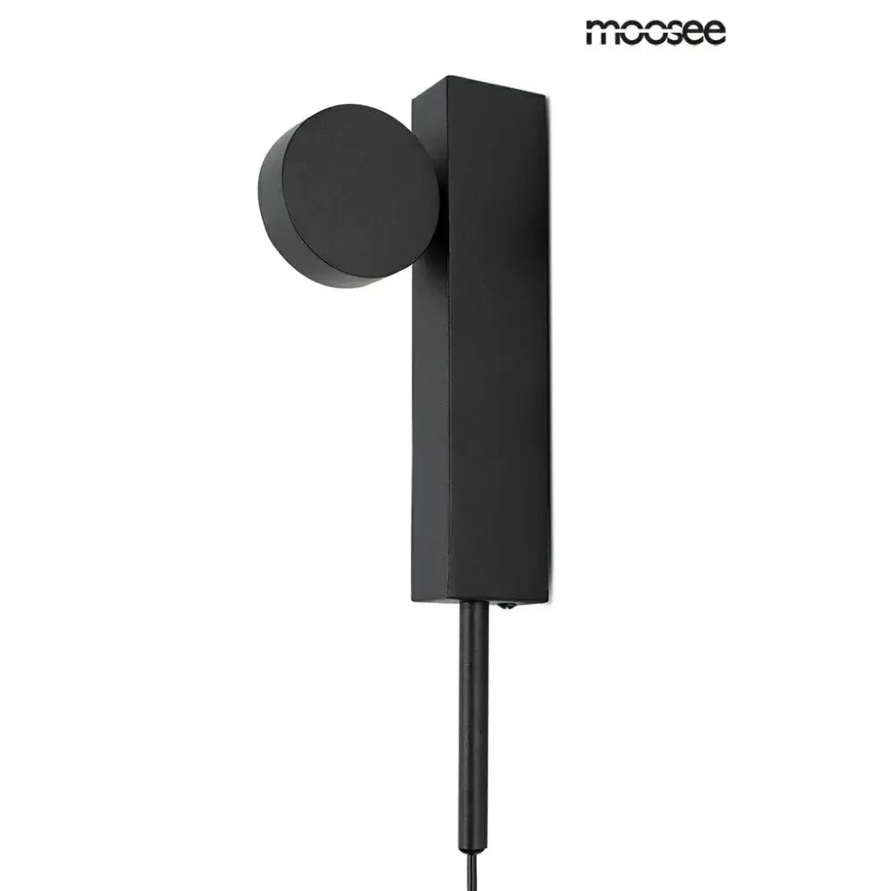 Vägglampa MOOSEE - CLARID BLACK, svart - produktbild av Nyheter från Moosee | Arvande