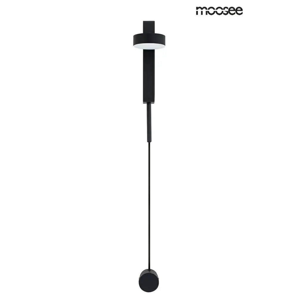 Vägglampa MOOSEE - CLARID BLACK, svart - produktbild av Nyheter från Moosee | Arvande