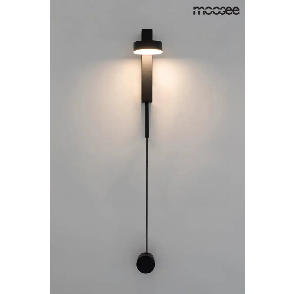 Vägglampa MOOSEE - CLARID BLACK, svart - produktbild av Nyheter från Moosee | Arvande
