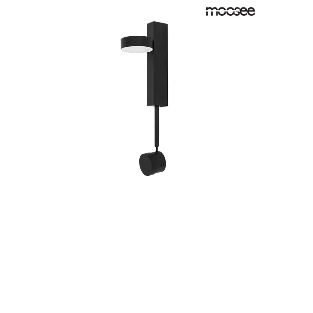Vägglampa MOOSEE - CLARID BLACK, svart - produktbild av Nyheter från Moosee | Arvande