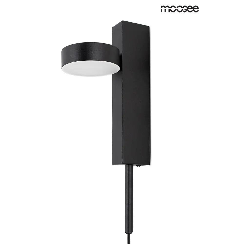 Vägglampa MOOSEE - CLARID BLACK, svart - produktbild av Nyheter från Moosee | Arvande