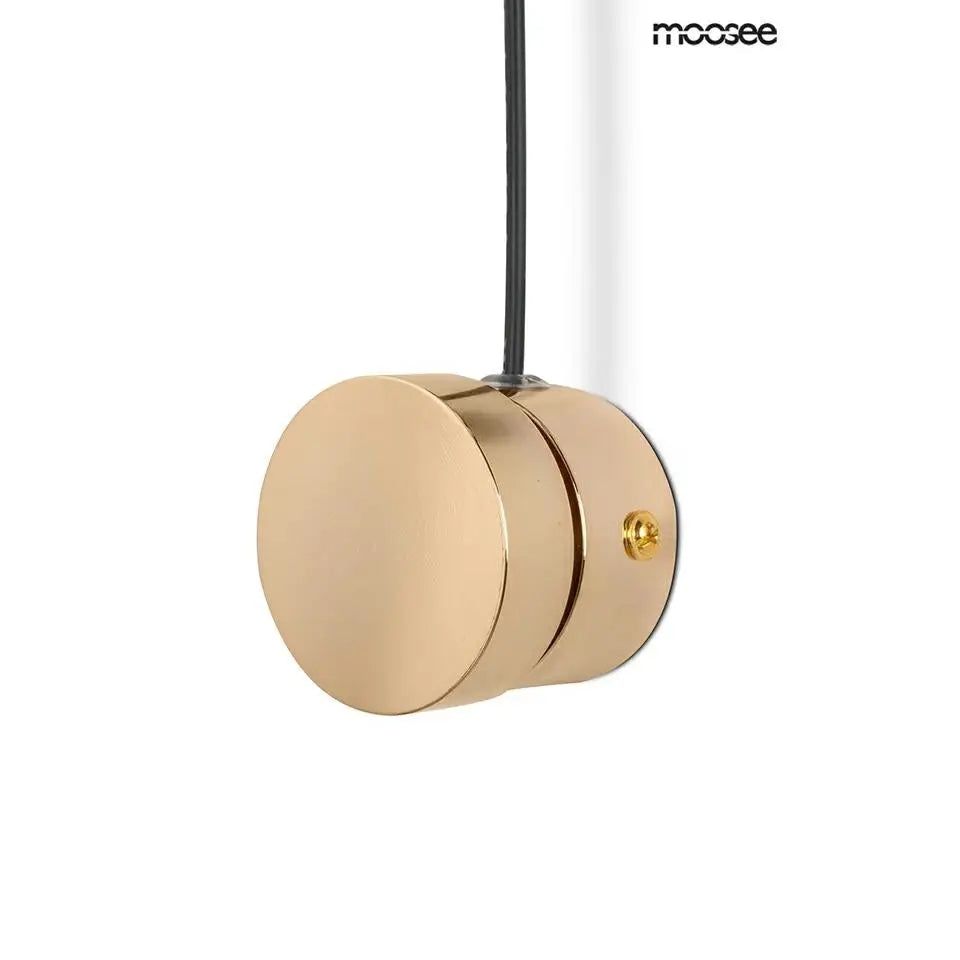 Vägglampa MOOSEE - CLARID GOLD, guld – produktbild av Vägglampor från Moosee | Arvande