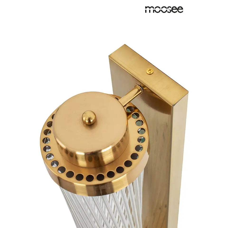 Vägglampa MOOSEE - COLUMN 40, guld - produktbild av Vägglampor från Moosee | Arvande