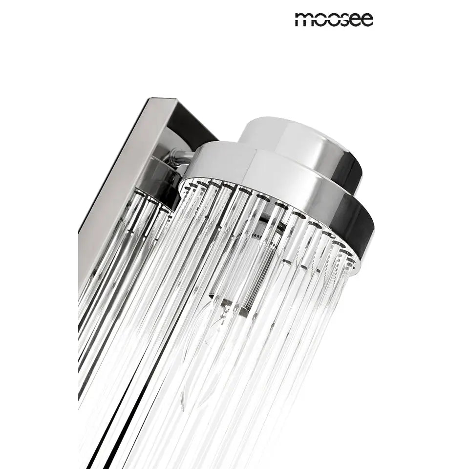 Vägglampa MOOSEE - COLUMN 60, silver - produktbild av Vägglampor från Moosee | Arvande