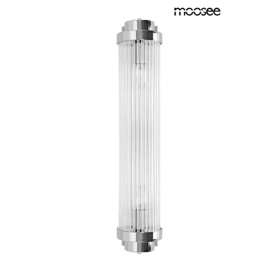 Vägglampa MOOSEE - COLUMN 60, silver - produktbild av Vägglampor från Moosee | Arvande