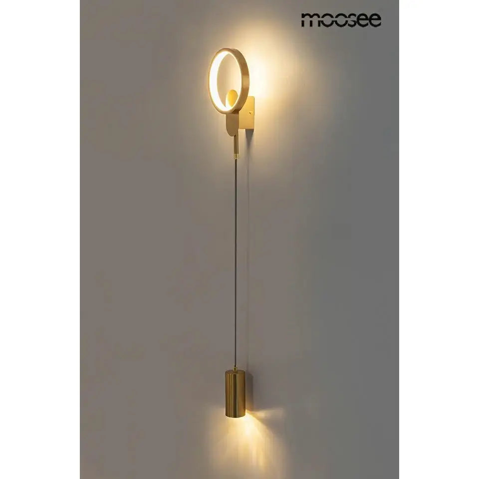 Vägglampa MOOSEE - COMO, guld - produktbild av Vägglampor från Moosee | Arvande