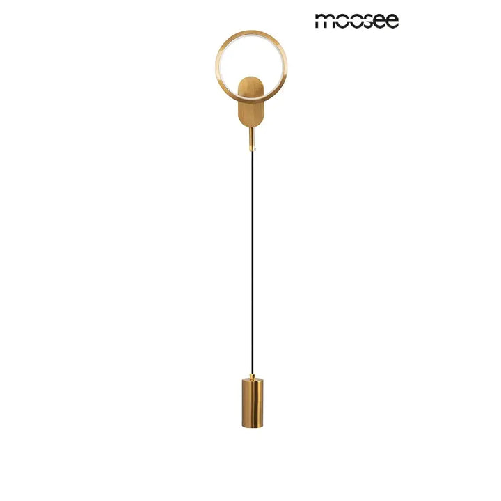 Vägglampa MOOSEE - COMO, guld - produktbild av Vägglampor från Moosee | Arvande