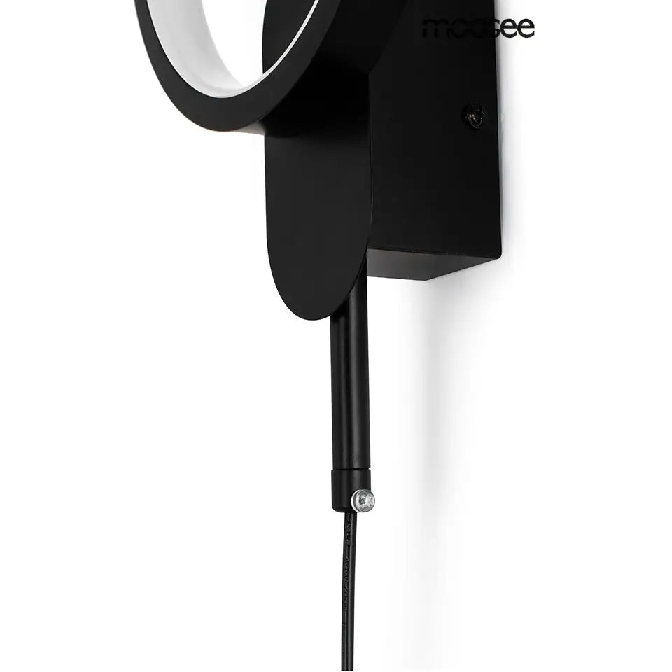 Vägglampa MOOSEE - COMO, svart - produktbild av Vägglampor från Moosee | Arvande