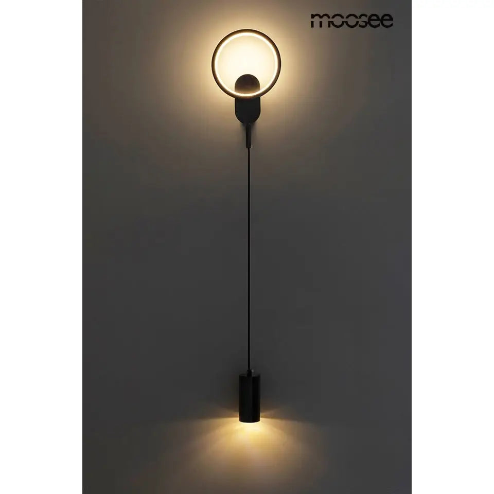 Vägglampa MOOSEE - COMO, svart - produktbild av Vägglampor från Moosee | Arvande