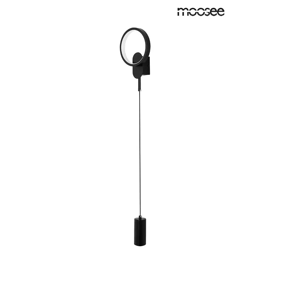 Vägglampa MOOSEE - COMO, svart - produktbild av Vägglampor från Moosee | Arvande