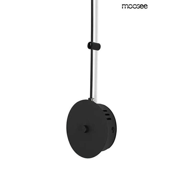 Vägglampa MOOSEE - FLAT 3, svart - produktbild av Vägglampor från Moosee | Arvande
