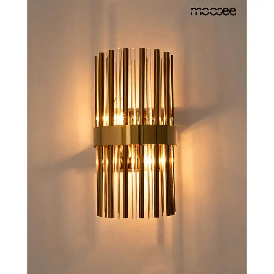 Vägglampa MOOSEE - GARDA, guld - produktbild av Vägglampor från Moosee | Arvande