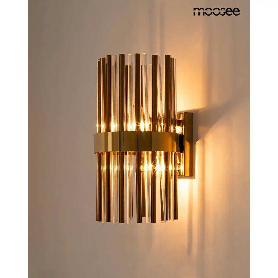 Vägglampa MOOSEE - GARDA, guld - produktbild av Vägglampor från Moosee | Arvande