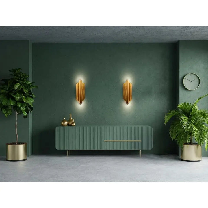Vägglampa MOOSEE - HARMONIC, guld – produktbild av Vägglampor från Moosee | Arvande