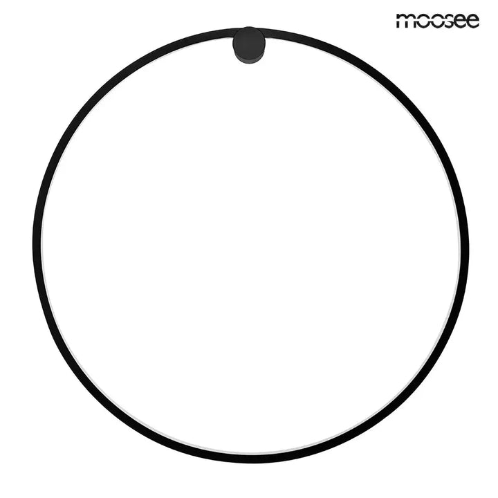 Vägglampa MOOSEE - HOOP 80, svart - produktbild av Vägglampor från Moosee | Arvande