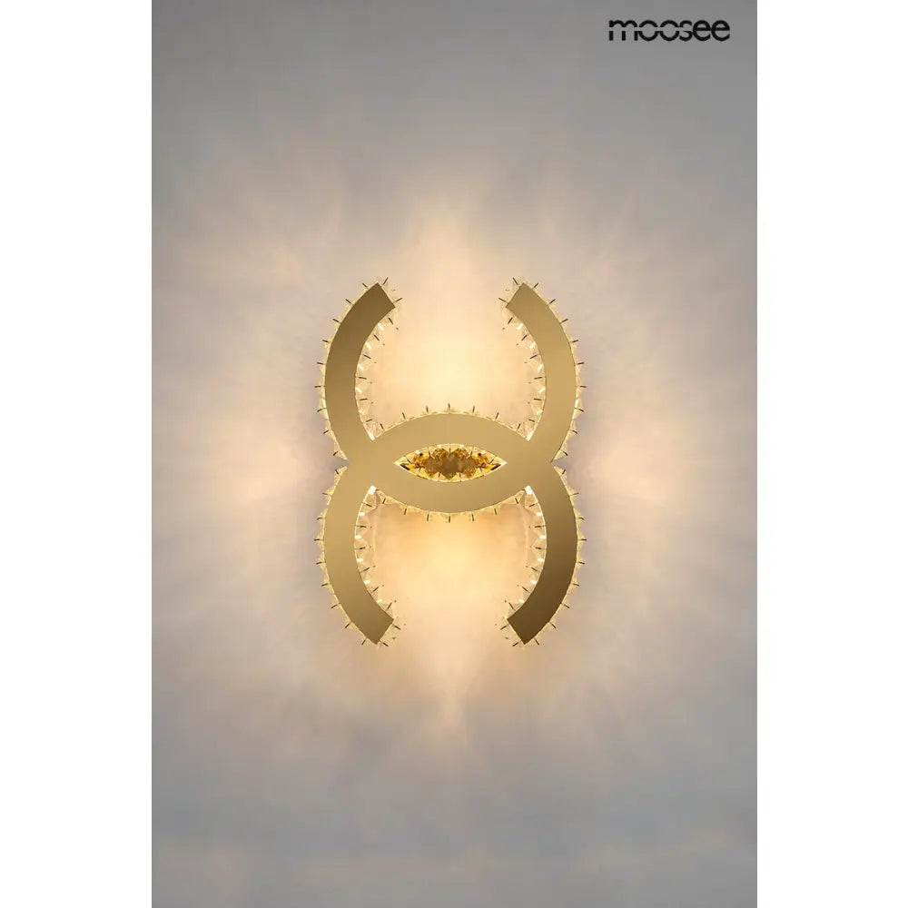 Vägglampa MOOSEE - LIBERTY, guld - produktbild av Vägglampor från Moosee | Arvande