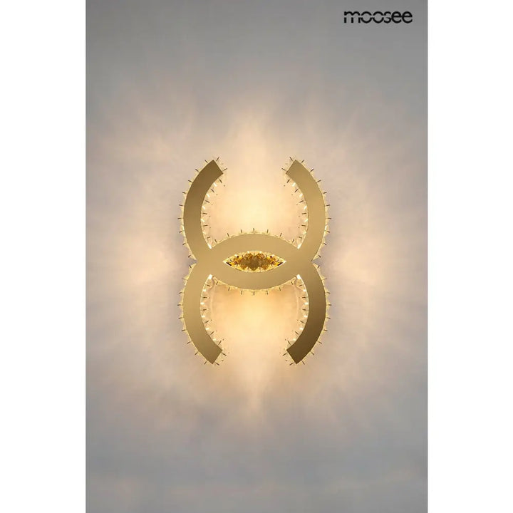 Vägglampa MOOSEE - LIBERTY, guld - produktbild av Vägglampor från Moosee | Arvande