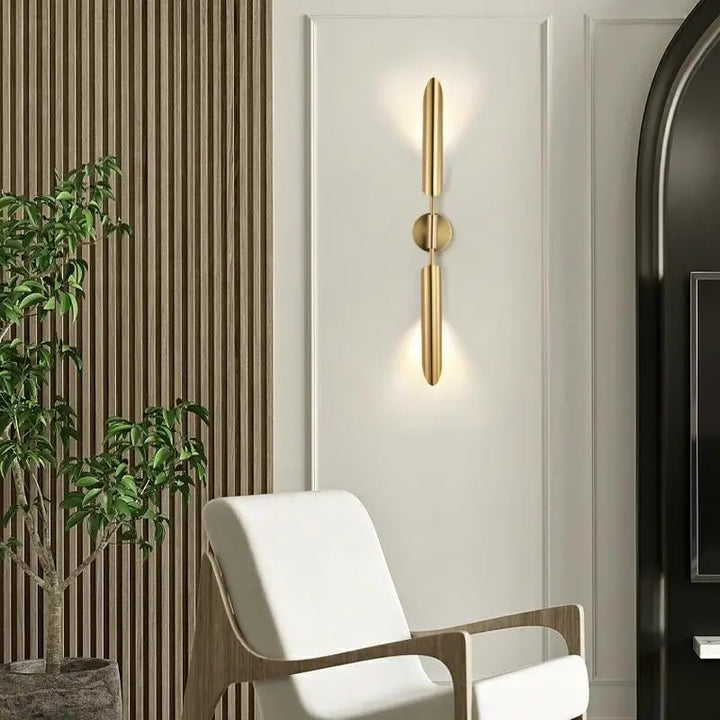 Vägglampa MOOSEE - LOCCA, guld – produktbild av Nyheter från Moosee | Arvande