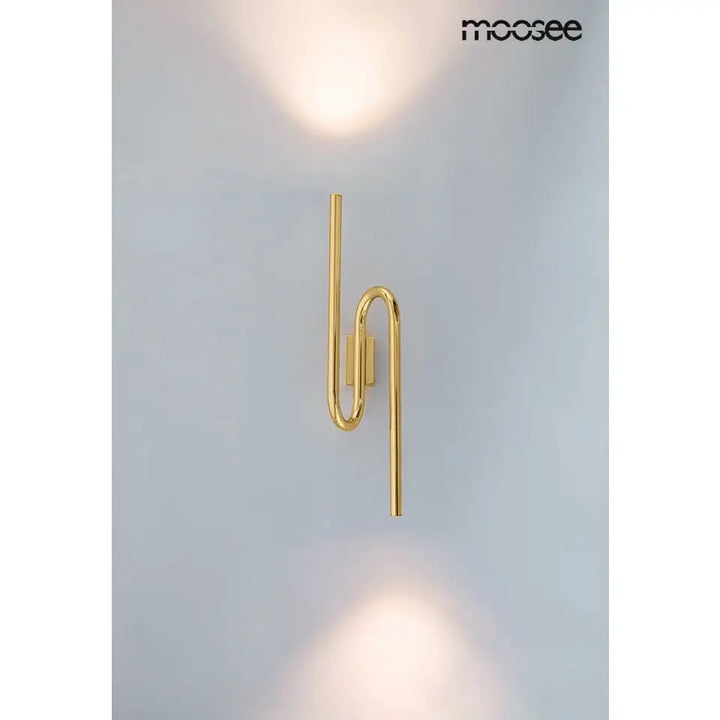 Vägglampa MOOSEE - MACAROON, guld - produktbild av Vägglampor från Moosee | Arvande