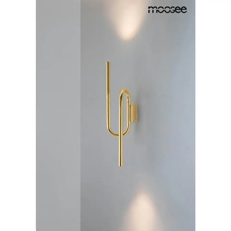 Vägglampa MOOSEE - MACAROON, guld - produktbild av Vägglampor från Moosee | Arvande