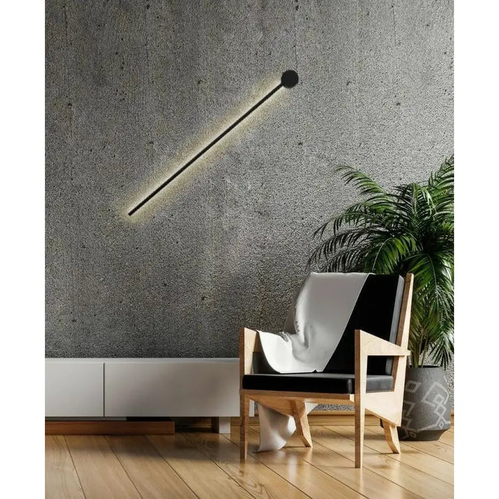 Vägglampa MOOSEE - OMBRE 60, svart - produktbild av Vägglampor från Moosee | Arvande