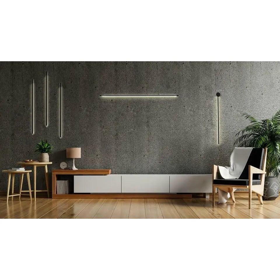 Vägglampa MOOSEE - OMBRE 80, svart - produktbild av Vägglampor från Moosee | Arvande