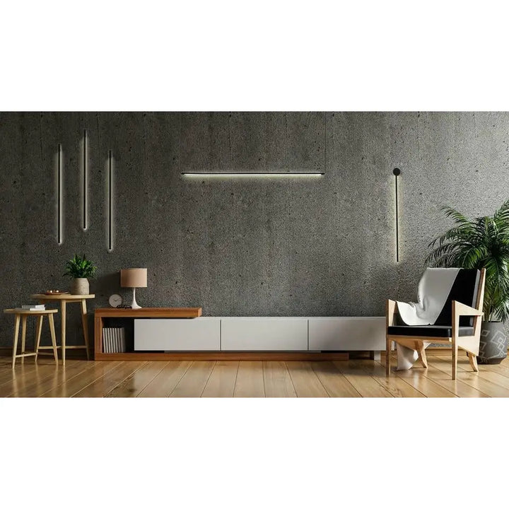 Vägglampa MOOSEE - OMBRE 80, svart - produktbild av Vägglampor från Moosee | Arvande