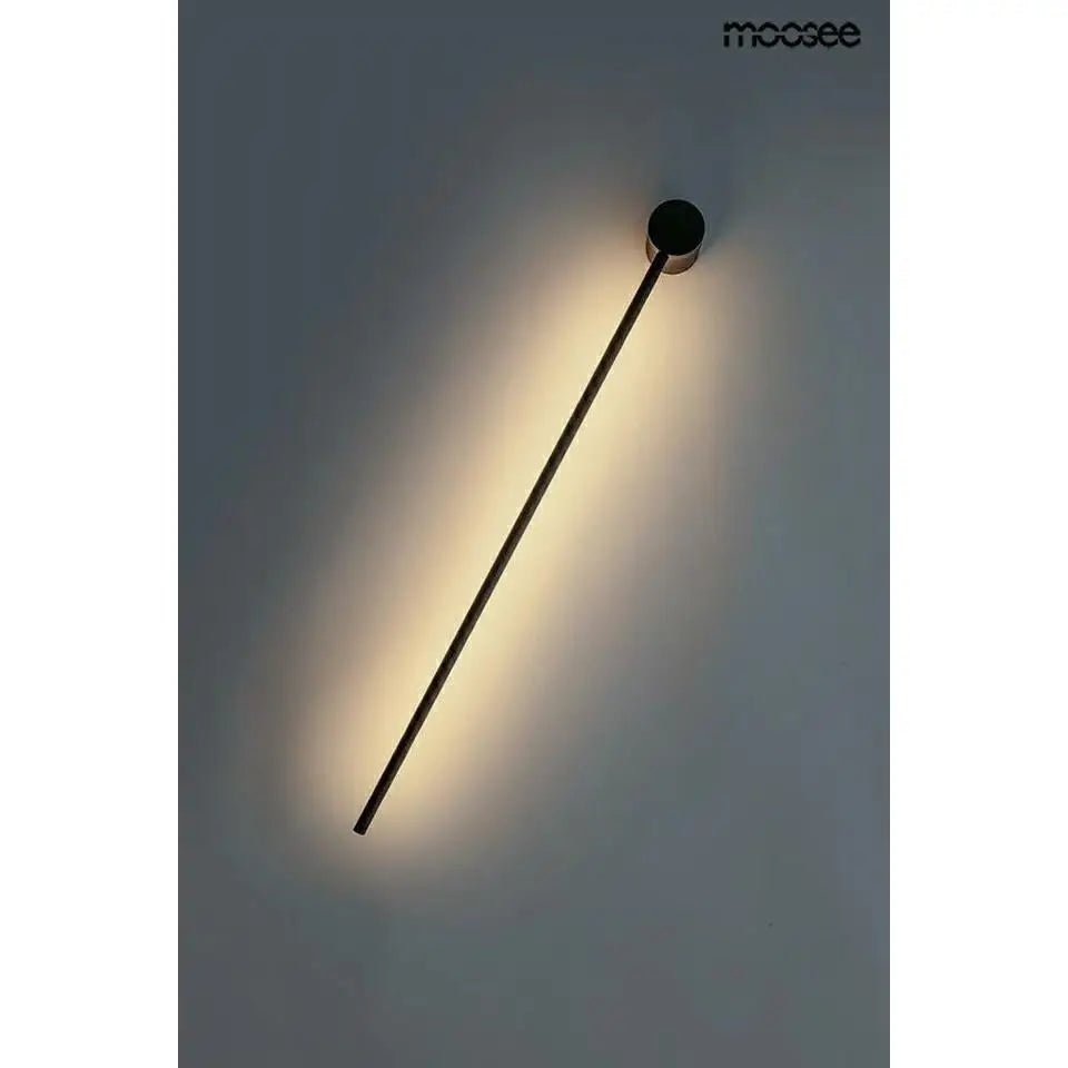 Vägglampa MOOSEE - OMBRE 80, svart - produktbild av Vägglampor från Moosee | Arvande