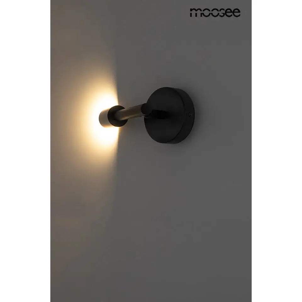 Vägglampa MOOSEE - PRISMA, svart - produktbild av Vägglampor från Moosee | Arvande