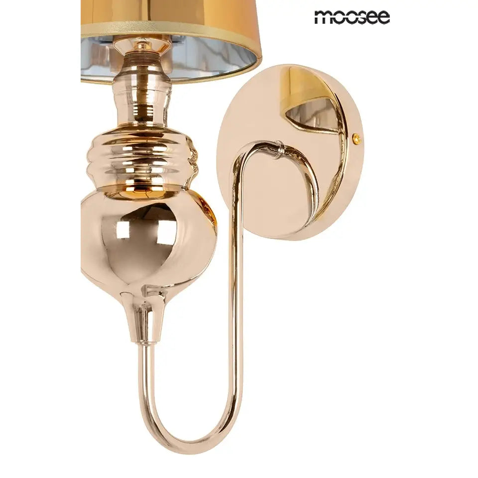 Vägglampa MOOSEE - QUEEN 15, guld – produktbild av Vägglampor från Moosee | Arvande