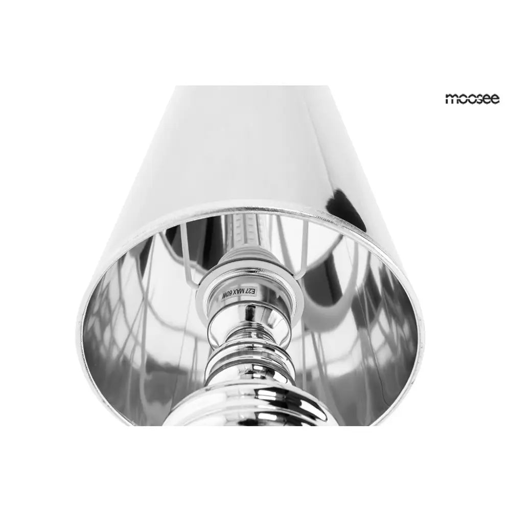 Vägglampa MOOSEE - QUEEN 15, silver - produktbild av Vägglampor från Moosee | Arvande