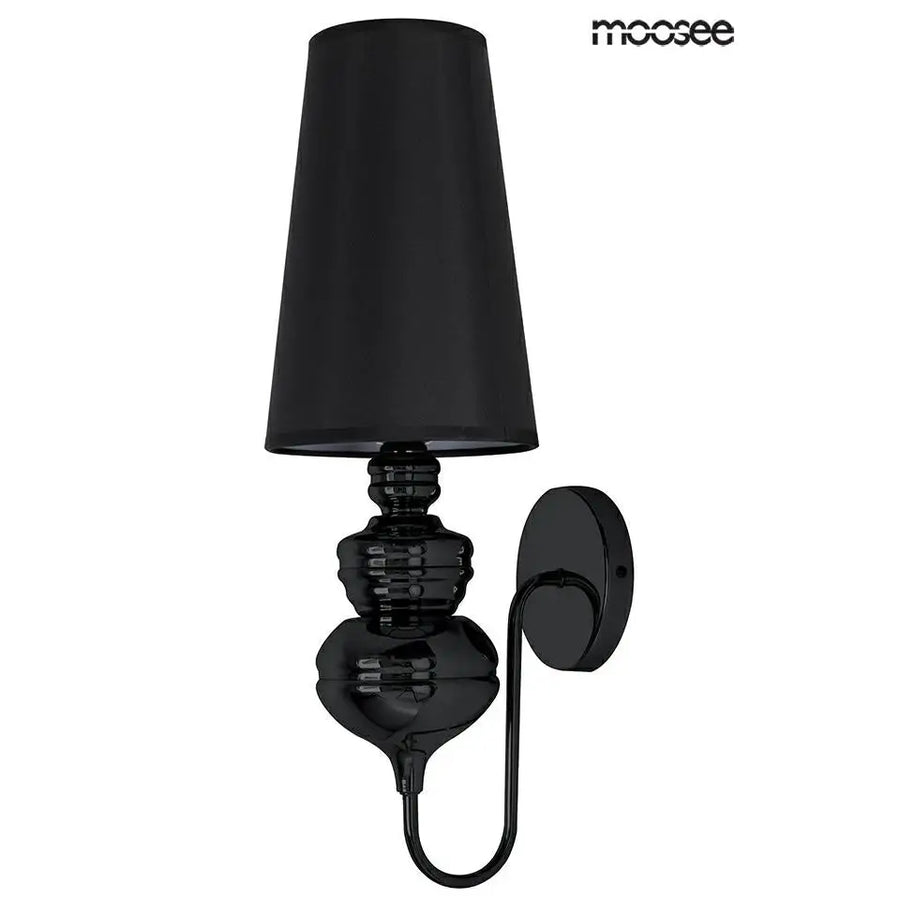 Vägglampa MOOSEE - QUEEN 20, svart - produktbild av Vägglampor från Moosee | Arvande