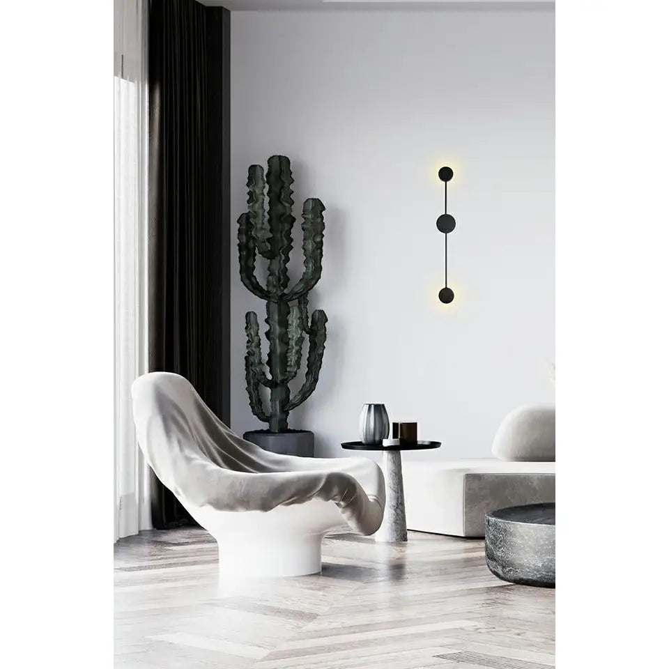 Vägglampa MOOSEE - SHADOW 2 CLOSE, svart - produktbild av Vägglampor från Moosee | Arvande