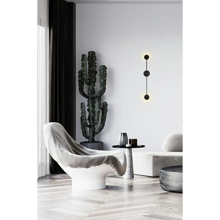 Vägglampa MOOSEE - SHADOW 2 CLOSE, svart - produktbild av Vägglampor från Moosee | Arvande