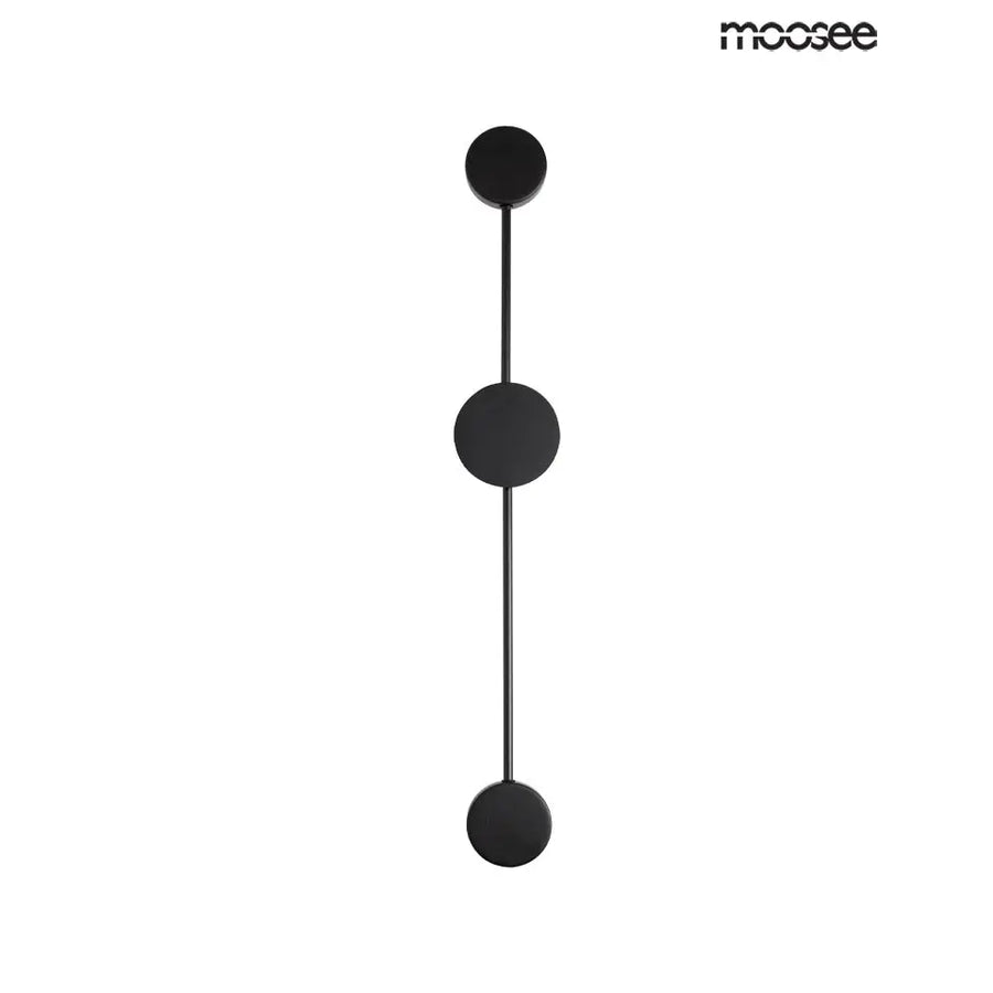Vägglampa MOOSEE - SHADOW 2 CLOSE, svart - produktbild av Vägglampor från Moosee | Arvande