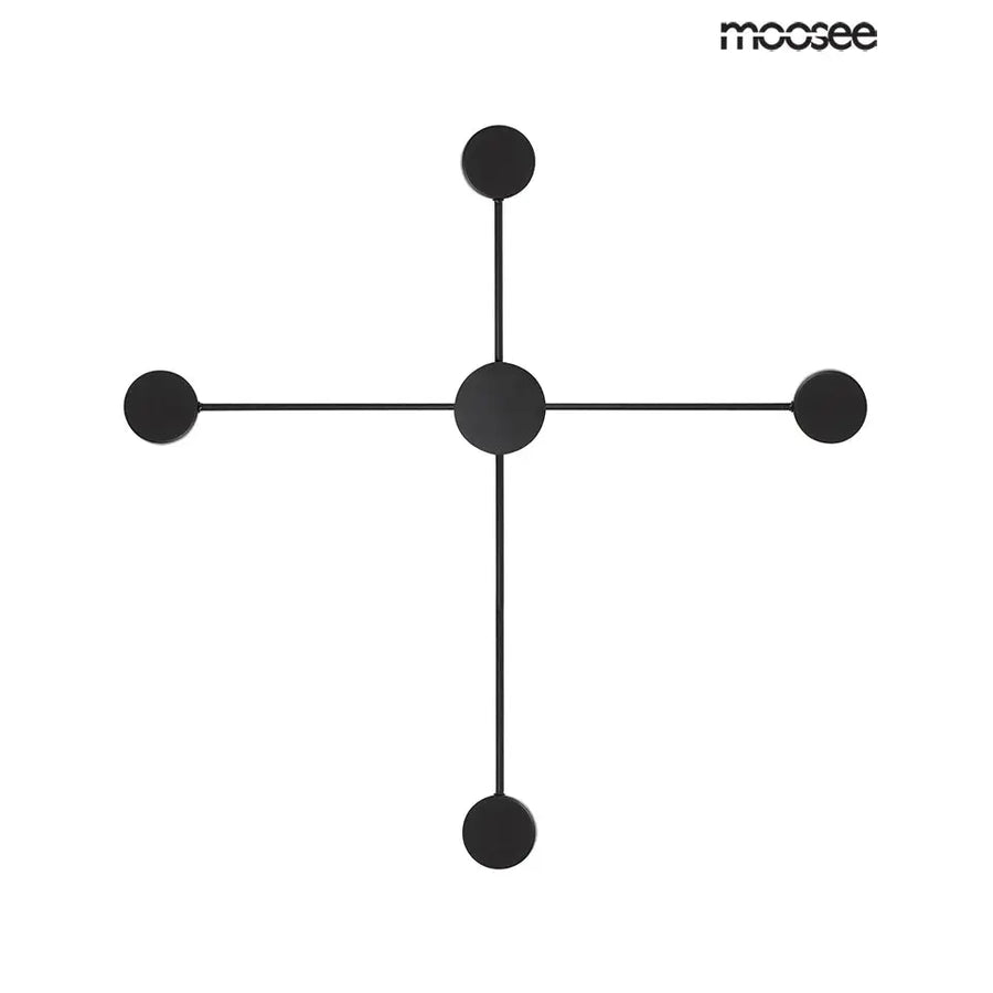 Vägglampa MOOSEE - SHADOW 4 CLOSE, svart - produktbild av Vägglampor från Moosee | Arvande