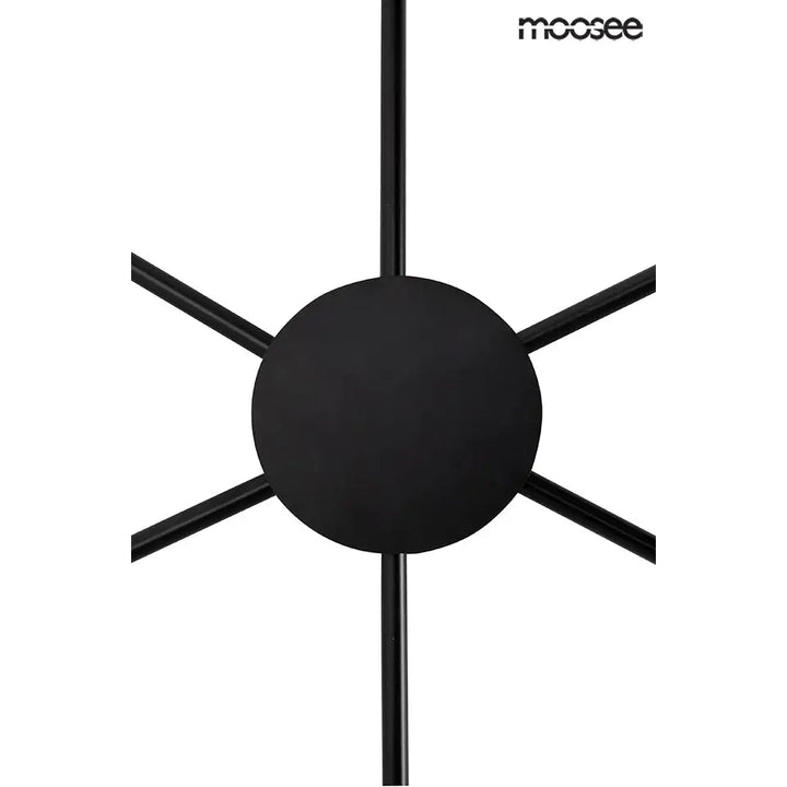Vägglampa MOOSEE - SHADOW 6 CLOSE, svart - produktbild av Vägglampor från Moosee | Arvande
