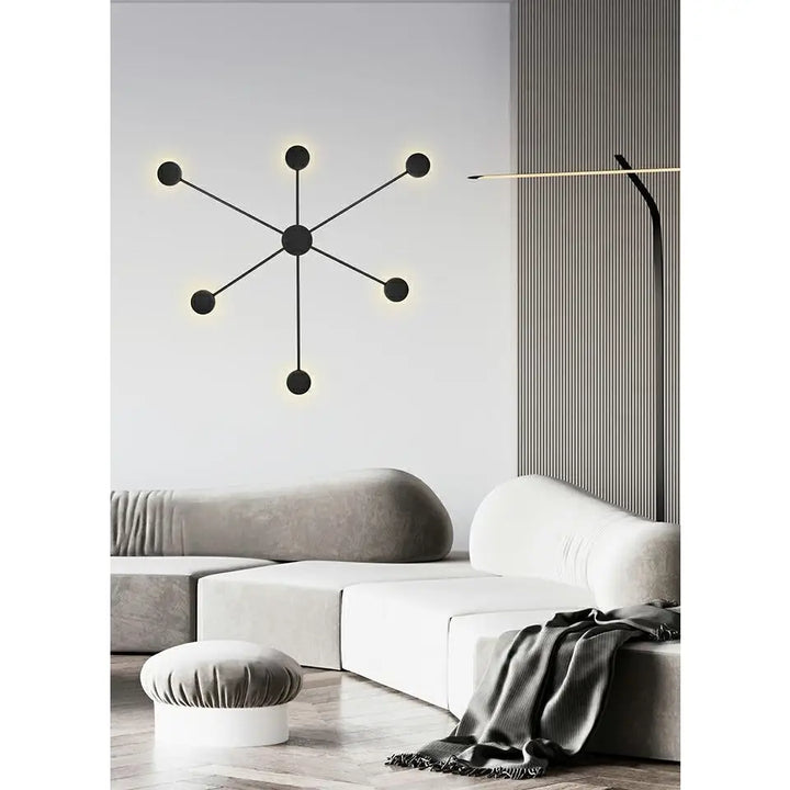 Vägglampa MOOSEE - SHADOW 6 CLOSE, svart - produktbild av Vägglampor från Moosee | Arvande