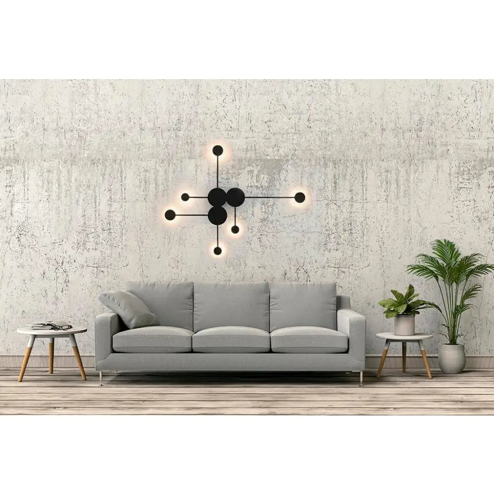 Vägglampa MOOSEE - SHADOW MULTI , svart – produktbild av Vägglampor från Moosee | Arvande