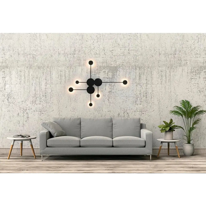 Vägglampa MOOSEE - SHADOW MULTI , svart – produktbild av Vägglampor från Moosee | Arvande