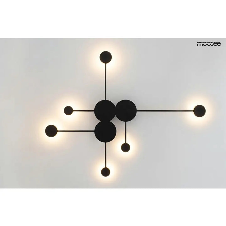 Vägglampa MOOSEE - SHADOW MULTI , svart – produktbild av Vägglampor från Moosee | Arvande
