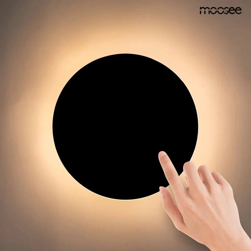 Vägglampa MOOSEE - SHADOW SUN 25, svart - produktbild av Nyheter ej översatt från Moosee | Arvande