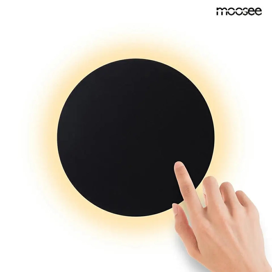 Vägglampa MOOSEE - SHADOW SUN 25, svart - produktbild av Nyheter ej översatt från Moosee | Arvande