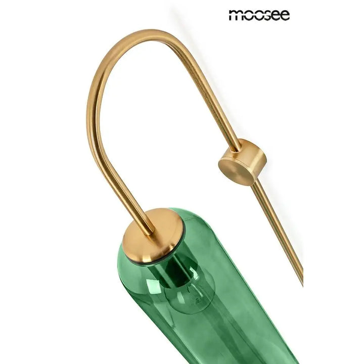Vägglampa MOOSEE - SLACK, guld/grön – produktbild av Vägglampor från Moosee | Arvande