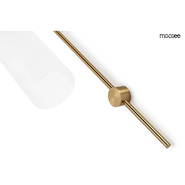Vägglampa MOOSEE - SLACK, vit/guld – produktbild av Vägglampor från Moosee | Arvande