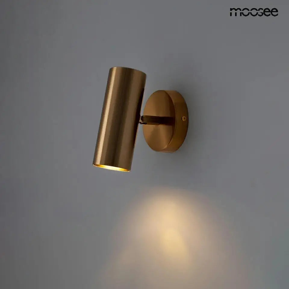 Vägglampa MOOSEE - SPOT, guld - produktbild av Nyheter från Moosee | Arvande